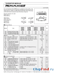 Datasheet KK40F80 manufacturer SanRex